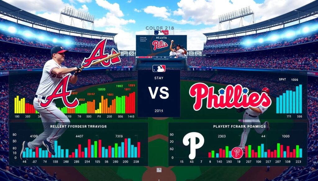 atlanta braves vs phillies match player stats